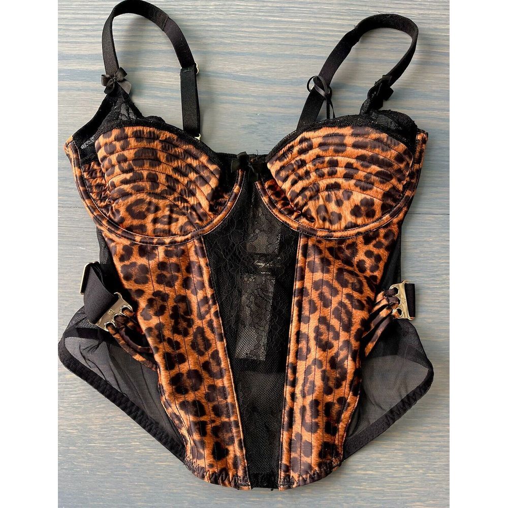 Honey Birdette Leopard Print Shapewear - Picture 2 of 6